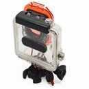 Underwater Sea Diving Lens Filter Cap for GoPro Hero 3+ 4 Waterproof Housing Case Red