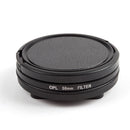58mm Circular Polarizer CPL Lens Filter with Protective Cap for Gopro HD Hero 4 Session