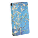 Flower Pattern Ultra Slim Magnetic PU Leather Smart Cover Case for Amazon Kindle Paperwhite 1/2/3