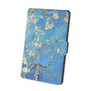 Flower Pattern Ultra Slim Magnetic PU Leather Smart Cover Case for Amazon Kindle Paperwhite 1/2/3