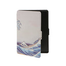 River Pattern Ultra Slim Magnetic PU Leather Smart Cover Case for Amazon Kindle Paperwhite 1/2/3