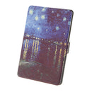 Ultra Slim Magnetic PU Leather Smart Cover Case for Amazon Kindle Paperwhite 1/2/3 Blue