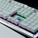 104 Keys K-26 Ergonomic Backlit Gaming Mechanical USB Wired Keyboard Black