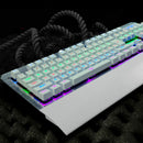 104 Keys K-26 Ergonomic Backlit Gaming Mechanical USB Wired Keyboard Black
