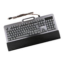 104 Keys K-26 Ergonomic Backlit Gaming Mechanical USB Wired Keyboard Silver