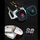 4000DPI 7D USB Wired Computer PC Mechanical Gaming Mouse LED Backlight Black