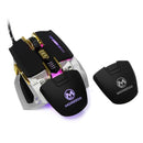 4000DPI 7D USB Wired Computer PC Mechanical Gaming Mouse LED Backlight Black
