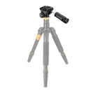 Camera Tripod Pan Tilt Head with Quick Release Plate Phone Clip for Tripod