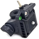 Camera Tripod Pan Tilt Head with Quick Release Plate Phone Clip for Tripod
