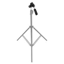Camera Tripod Pan Tilt Head with Quick Release Plate Phone Clip for Tripod