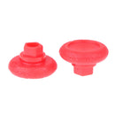 14 in 1 Removable Thumb Stick Grip Cap Replacement for PS4 Xbox One Red
