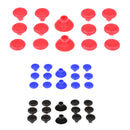 14 in 1 Removable Thumb Stick Grip Cap Replacement for PS4 Xbox One Red