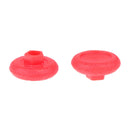14 in 1 Removable Thumb Stick Grip Cap Replacement for PS4 Xbox One Red