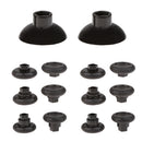 14 in 1 Removable Thumb Stick Grip Cap Replacement for PS4 Xbox One Black