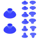 14 in 1 Removable Thumb Stick Grip Cap Replacement for PS4 Xbox One Blue