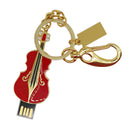 Violin Pen Drive U Disk Slim Gift Flash Stick Memory USB for Laptop Red 32GB