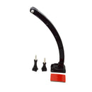 Helmet Extension Self Photo Arm Holder+Curved Adhesive Mount for GoPro 5 4 3 SJCAM SJ6000 Camera