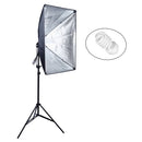 135W Professional Photography Softbox with E27 Socket Light Lighting Kit for Photo Studio Portraits Photography Video Shooting EU Plug