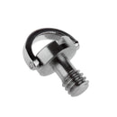 Mini 1/4'' D-Ring Screw Stainless Steel for Camera Tripod Quick Release Plate