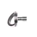 Mini 1/4'' D-Ring Screw Stainless Steel for Camera Tripod Quick Release Plate