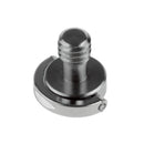 Mini 1/4'' D-Ring Screw Stainless Steel for Camera Tripod Quick Release Plate