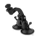 1xDouble Suction Cup Mount Sucker Holder for Gopro Hero 5/4/3/Sj4000
