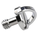 Mini 1/4'' D-Ring Screw Stainless Steel for DSLR Cam Camcorder Camera Tripod Quick Release QR Plate LS012