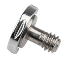 Mini 1/4'' D-Ring Screw Stainless Steel for DSLR Cam Camcorder Camera Tripod Quick Release QR Plate LS-034