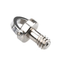 Mini 1/4'' D-Ring Screw Stainless Steel for DSLR Cam Camcorder Camera Tripod Quick Release QR Plate LS-034