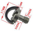 Mini 1/4'' D-Ring Screw Stainless Steel for DSLR Cam Camcorder Camera Tripod Quick Release QR Plate LS007