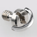 Mini 1/4'' D-Ring Screw Stainless Steel for DSLR Cam Camcorder Camera Tripod Quick Release QR Plate LS007