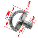 Mini 1/4'' D-Ring Screw Stainless Steel for DSLR Cam Camcorder Camera Tripod Quick Release QR Plate LS048