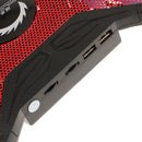 4 Fans LED USB Adjustable Stand Pad Cooler for Laptop Notebook 10"-17"