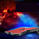 4 Fans LED USB Adjustable Stand Pad Cooler for Laptop Notebook 10"-17"