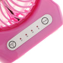 Fan Portable USB Mini Desktop Desk Table Electric Rechargeable for Laptop PC
