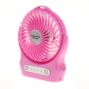 Fan Portable USB Mini Desktop Desk Table Electric Rechargeable for Laptop PC