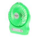 Mini Portable Desk Laptop PC USB Cooler Small Fan Cooling for Home Office Green