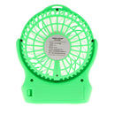 Mini Portable Desk Laptop PC USB Cooler Small Fan Cooling for Home Office Green