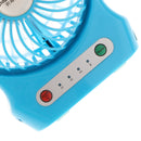 Mini Portable Desk Laptop PC USB Cooler Small Fan Cooling for Home Office Blue