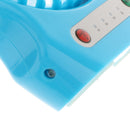 Mini Portable Desk Laptop PC USB Cooler Small Fan Cooling for Home Office Blue