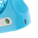 Mini Portable Desk Laptop PC USB Cooler Small Fan Cooling for Home Office Blue
