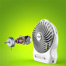 Mini Portable Desk Laptop PC USB Cooler Small Fan Cooling for Home Office White
