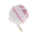 Mini Portable Travel Bass Speaker for iPod iPhone MP3 Mobile Phone 3.5mm Pink