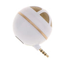 Mini Portable Travel Bass Speaker for iPod iPhone MP3 Mobile Phone 3.5mm Gold