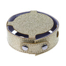 Protective Case PU Leather Cover Sleeve Skin For Amazon Echo Dot 2 Gold