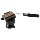 KINGJOY VT-1500 Professional Video Studio Photo Aluminum Tripod with Fluid Head for Canon DSLR Camera