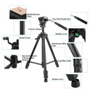 KINGJOY VT-1500 Professional Video Studio Photo Aluminum Tripod with Fluid Head for Canon DSLR Camera
