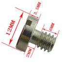 1/4'' Camera Mount Screw 6mm Shaft for Tripod Monopod Quick Release?QR? Plate
