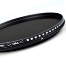ZOMEI Slim ND Filter Adjustable ND2 To ND400 for Dynamic Screen Falls 67mm