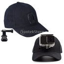 Adjustable Baseball Cap Hat with Camera Mount Holder for Gopro Hero 3 3+ 4
